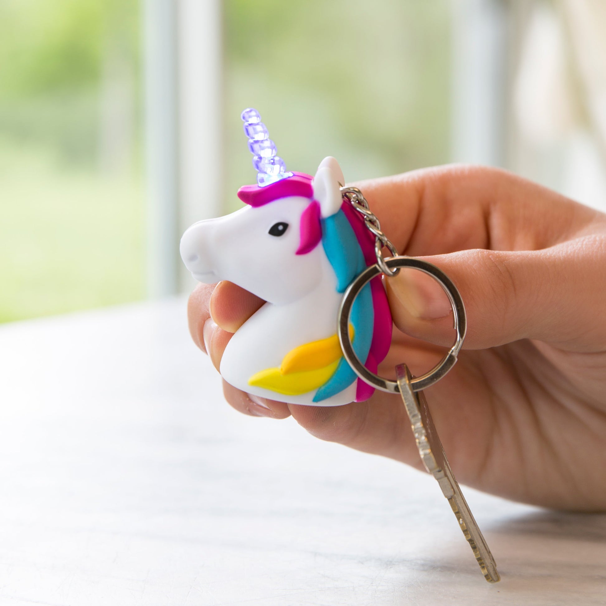 Unicorn LED & Sound Keychain - Image 2