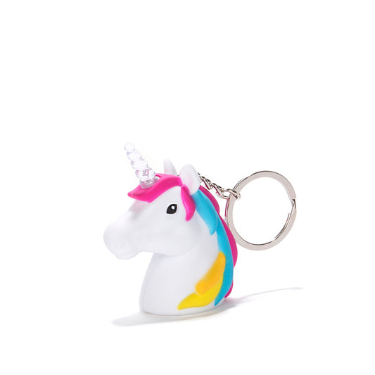 Unicorn LED & Sound Keychain - Image 1