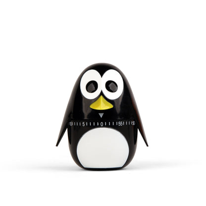 Penguin Kitchen Timer - Black-white - Image 1