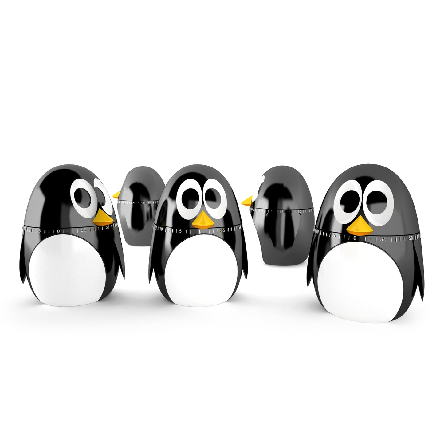 Penguin Kitchen Timer - Black-white - Image 3
