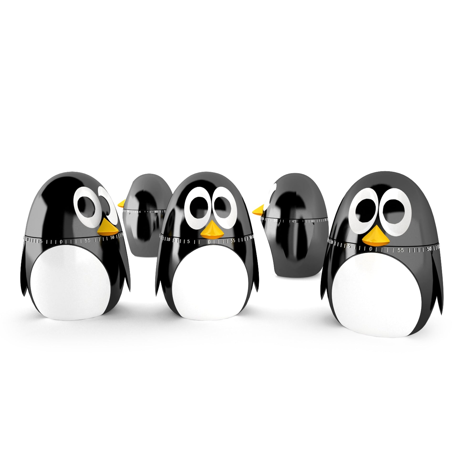 Penguin Kitchen Timer - Black-white - Image 3