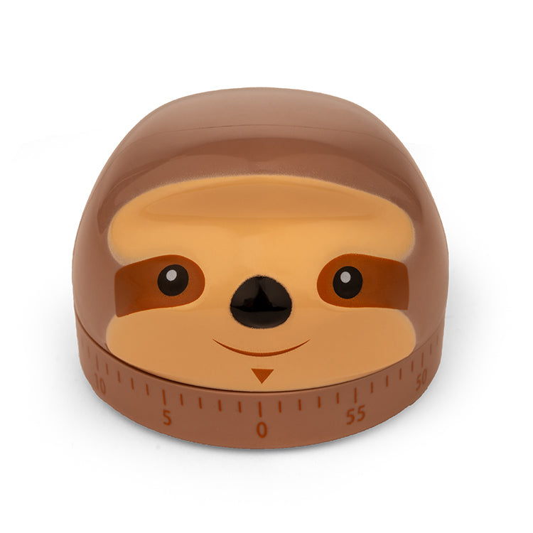 Kikkerland Sloth Kitchen Timer - 60 Minute
