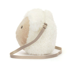 Little Lamb Bag Official Jellycat Soft Toy Sling Bag