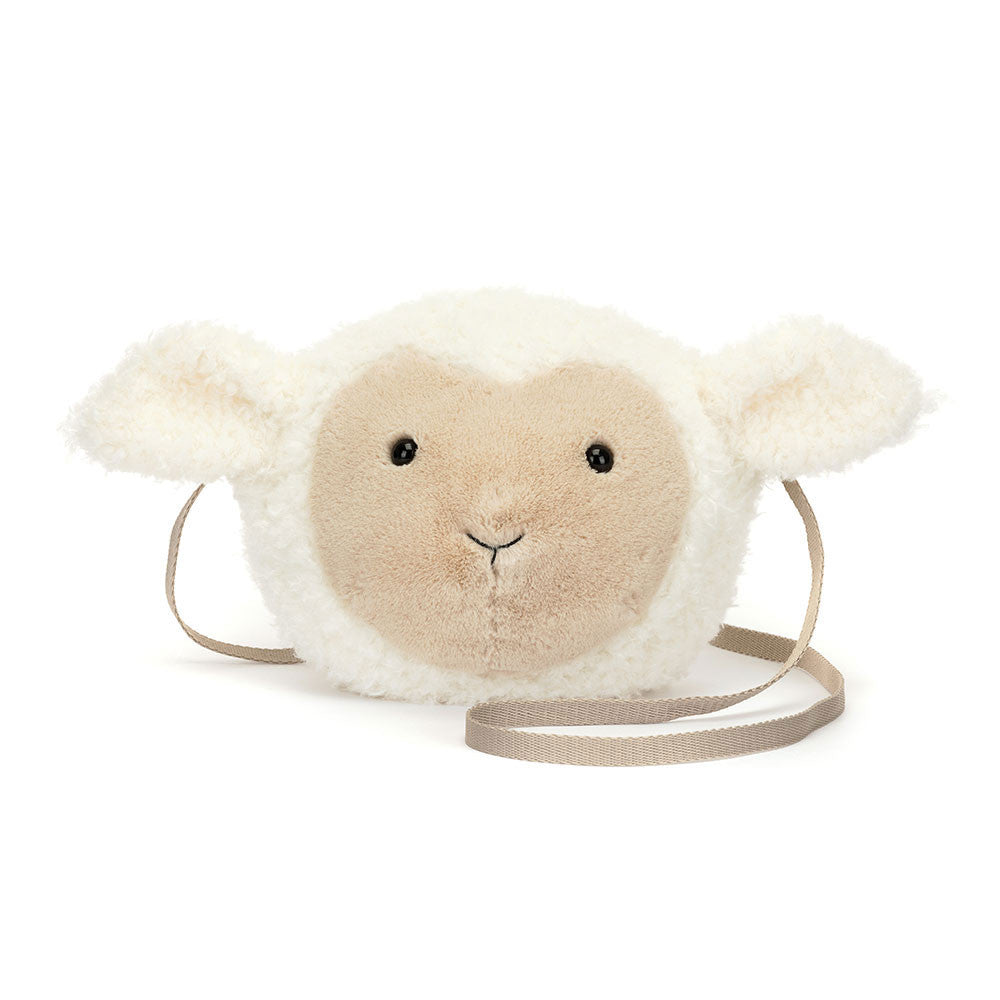 Little Lamb Bag Official Jellycat Soft Toy Sling Bag