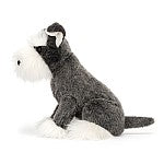 Jellycat Soft Toy Official Lawrence Schnauzer