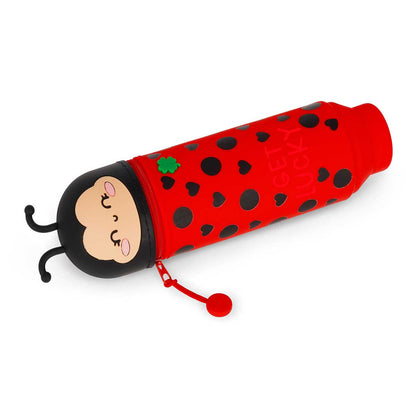 Legami Kawaii 2-in-1 Silicone Pencil Case - Ladybug - image 4