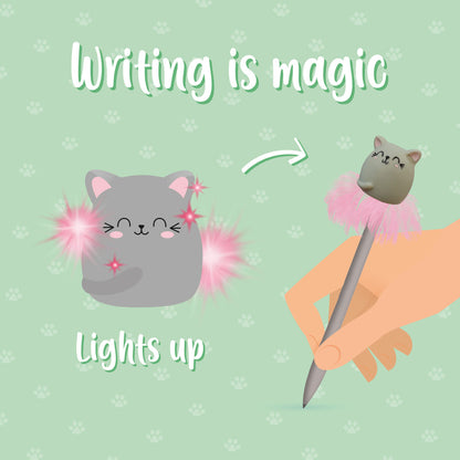 Legami Writing Is Magic Light-Up Pen - Kitty - image 2