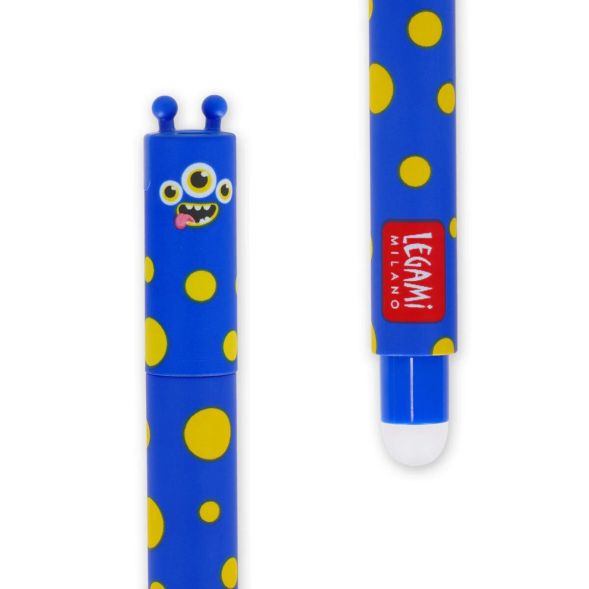 Legami Erasable Gel Pen - Monster, Blue Ink - image 2