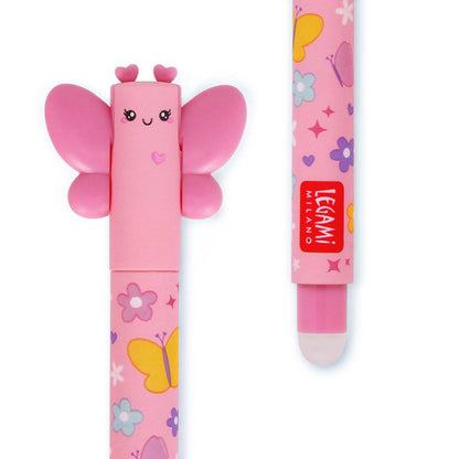 Legami Erasable Gel Pen - Butterfly, Pink Ink - image 2