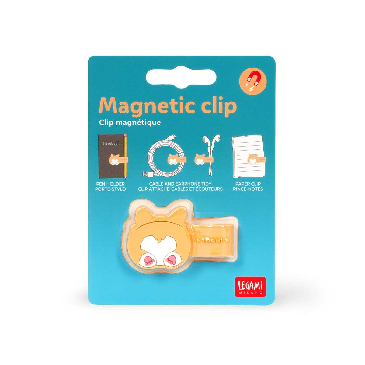 Legami Magnetic Clip - Corgi - image 3