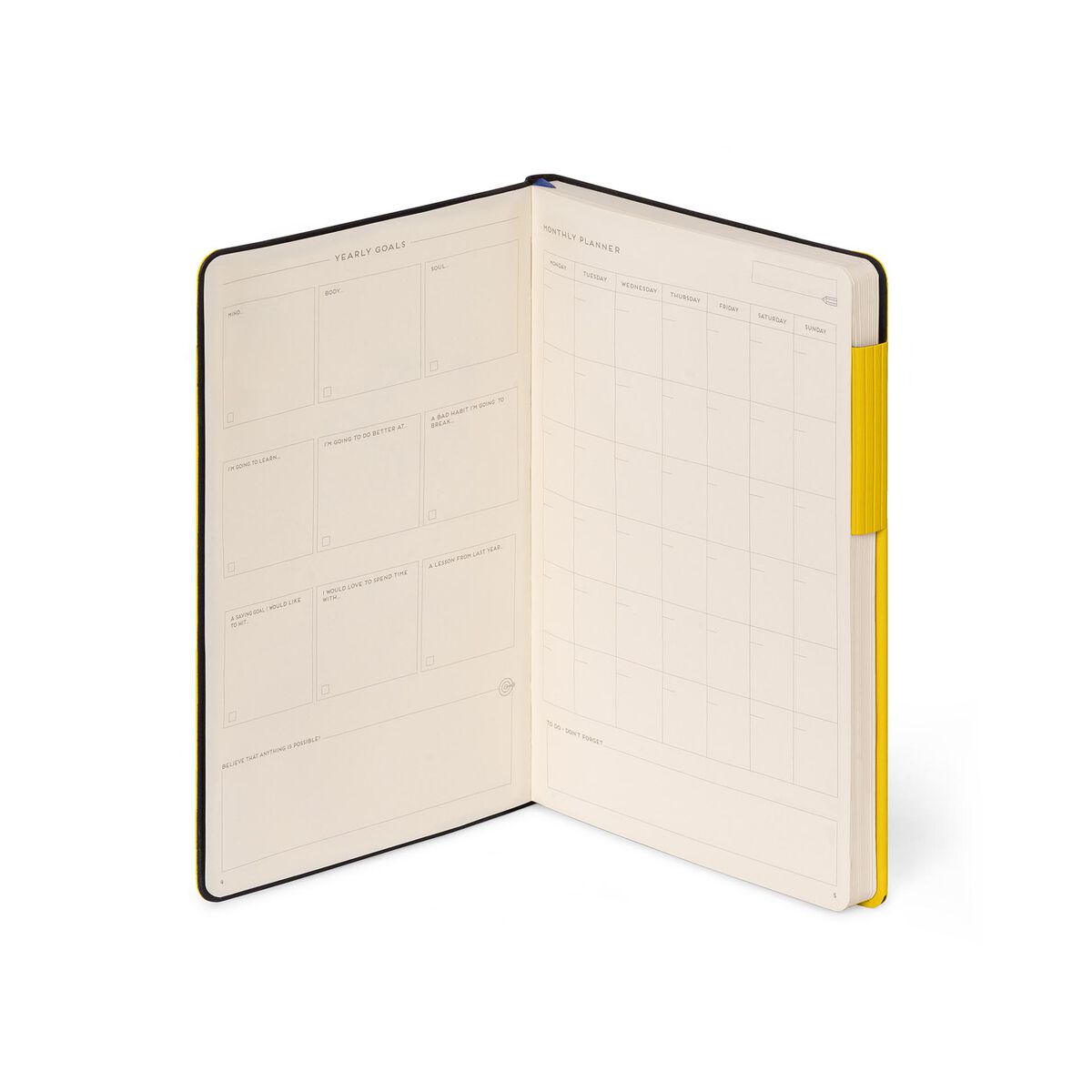 Legami My Notebook Medium Squared - Yellow Freesia - image 4