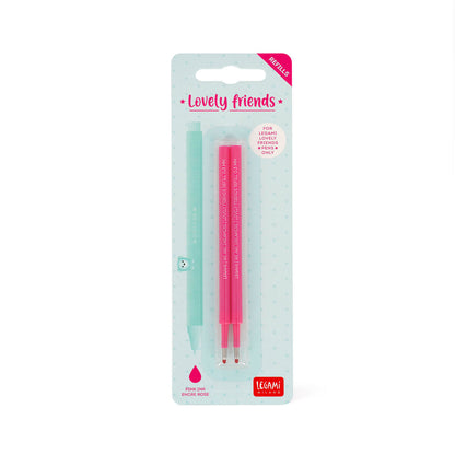 Legami Lovely Friends Gel Pen Refills, Pack of 2 - Pink - image 2