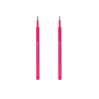 Legami Lovely Friends Gel Pen Refills, Pack of 2 - Pink