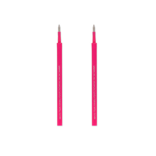 Legami Lovely Friends Gel Pen Refills, Pack of 2 - Pink