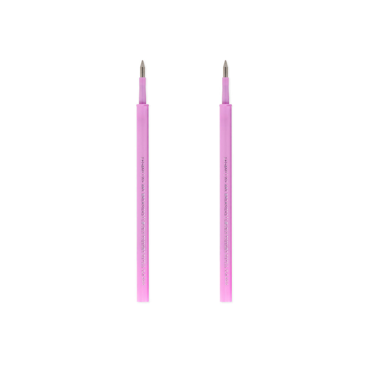 Legami Lovely Friends Gel Pen Refills, Pack of 2 - Purple
