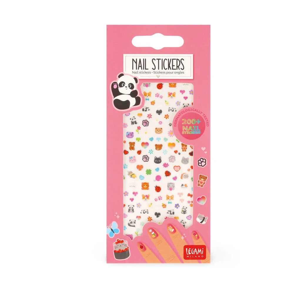 Legami Nail Stickers - Cute Animals
