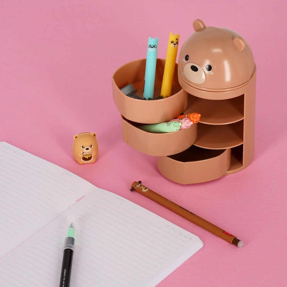 Legami Aww-rganiser Desk Organiser - Teddy Bear - image 3