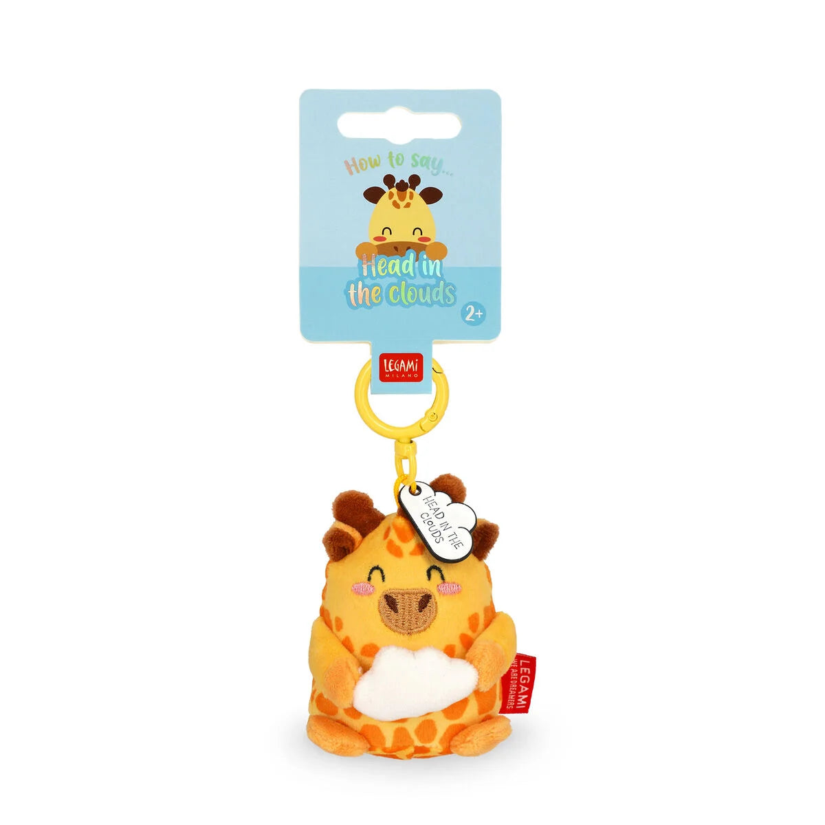 Legami Super Soft Plush Keyring - Giraffe - image 4