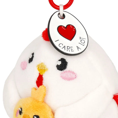 Legami Super Soft Plush Keyring - Hen - image 3