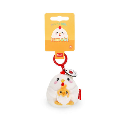 Legami Super Soft Plush Keyring - Hen - image 4