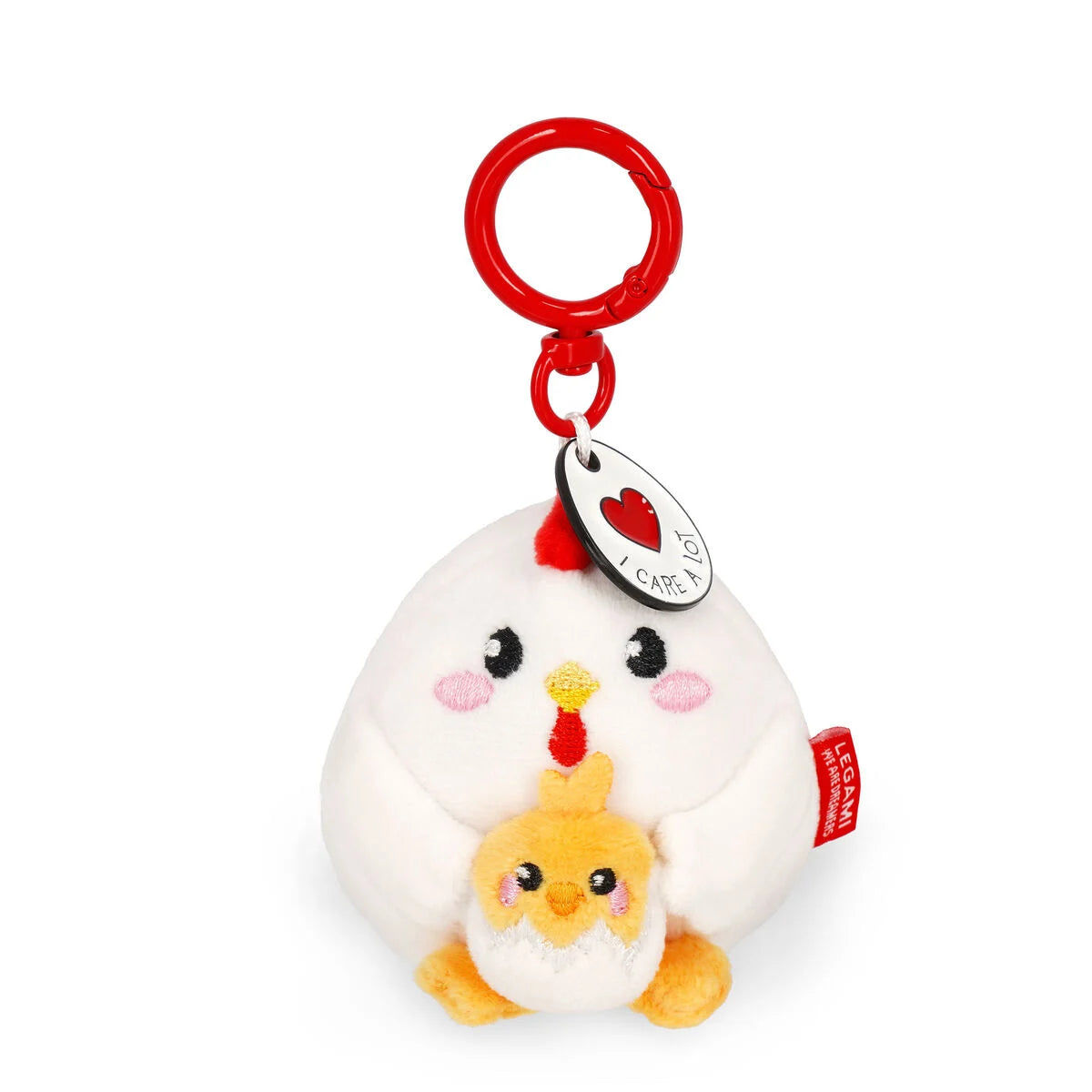Legami Super Soft Plush Keyring - Hen