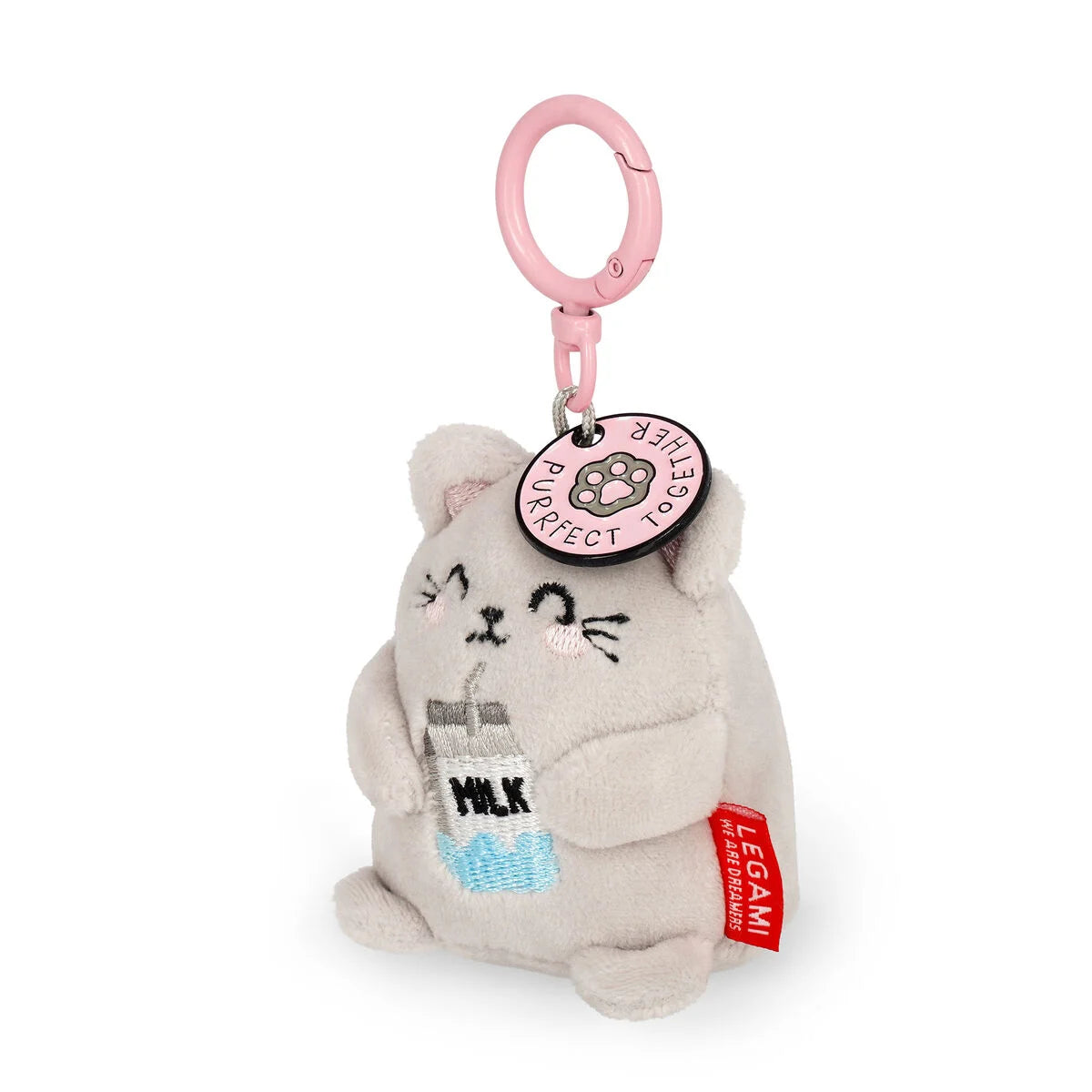 Legami Super Soft Plush Keyring - Kitty - image 2