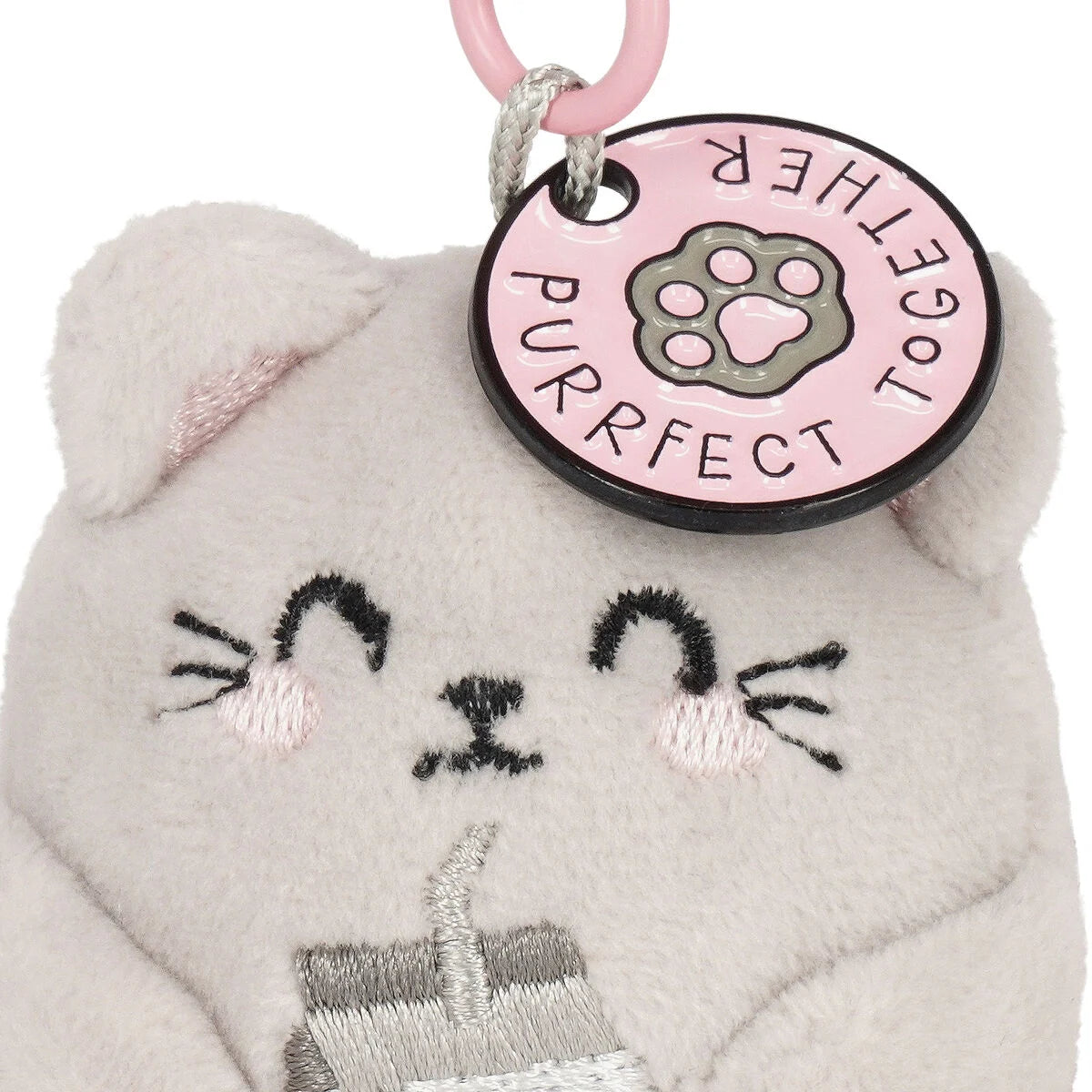 Legami Super Soft Plush Keyring - Kitty - image 3