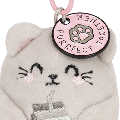 Legami Super Soft Plush Keyring - Kitty - image 3
