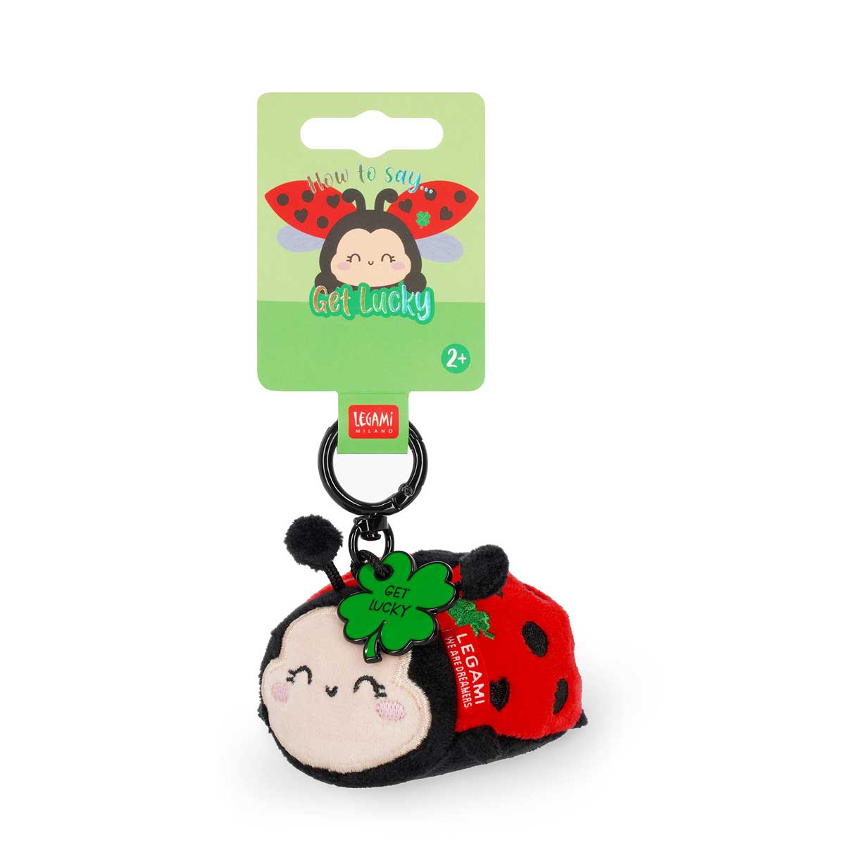 Legami Super Soft Plush Keyring - Ladybug - image 4
