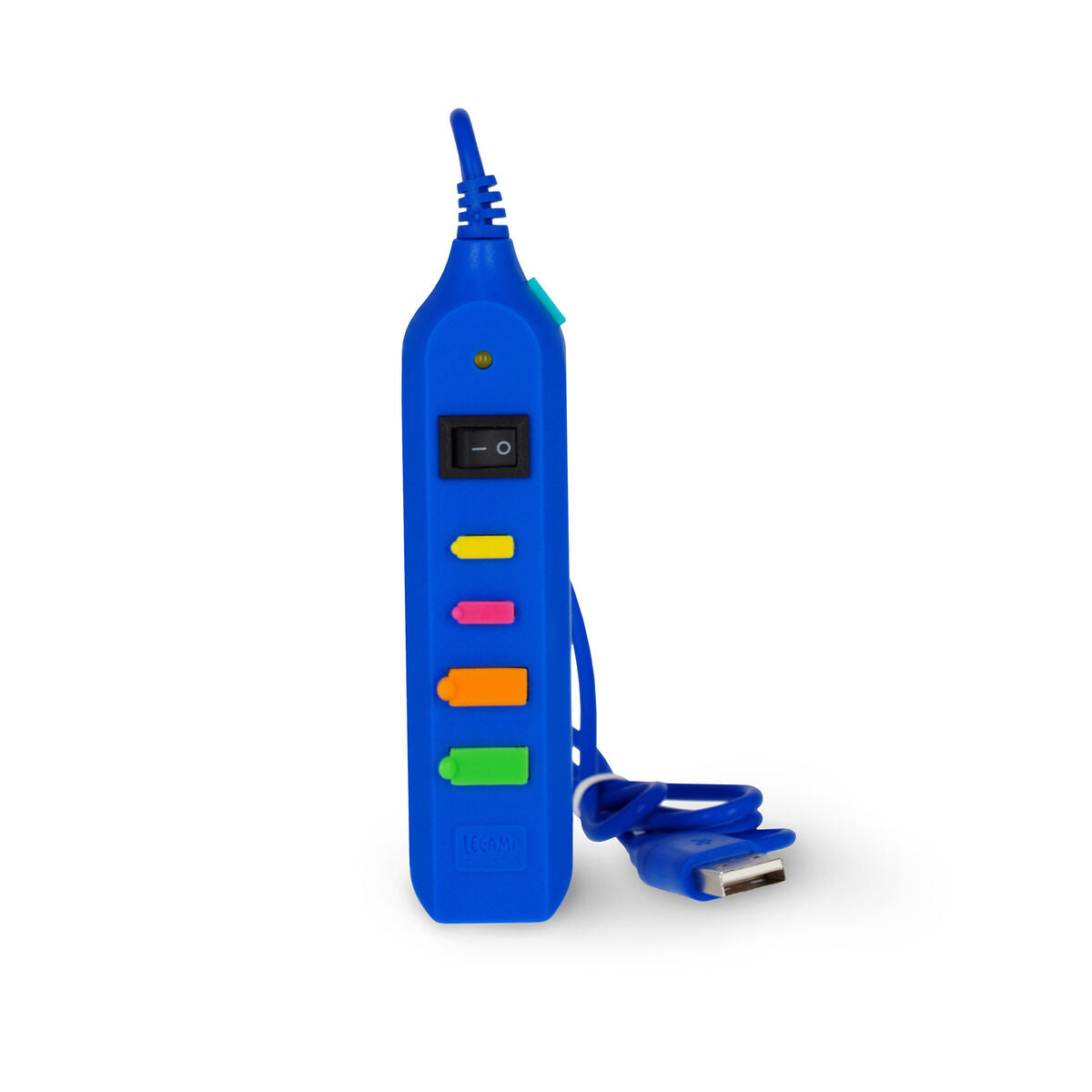 Legami Mini 5-Port USB Hub - Blue