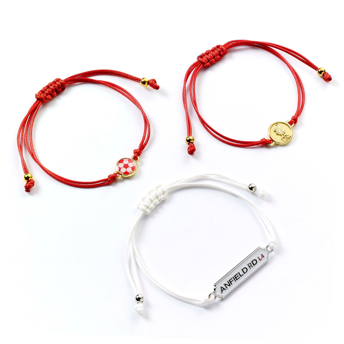 Liverpool Football Club Friendship Bracelet Set - The Carat Shop
