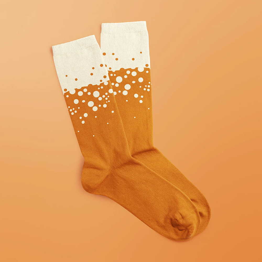 Luckies - Socks | Craft Beer Socks | Imperial Stout - Black
