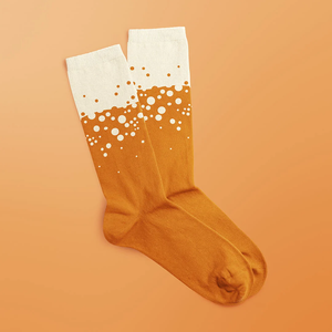 Luckies - Socks | Craft Beer Socks | Imperial Stout - Black