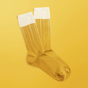Luckies - Socks | Craft Beer Socks | Hazy IPA - Orange