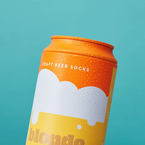 Luckies - Socks | Craft Beer Socks | Hazy IPA - Orange