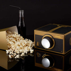 Luckies | Smartphone Projector 2.0 | Black & Gold