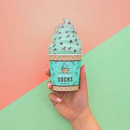Luckies - Socks | Ice Cream Socks | Mint Choc Chip