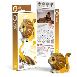 Eugy 3D Model Kit | Lion
