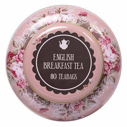 Vintage Floral Tea Caddy - Image 3