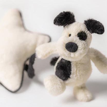 Bashful Puppy Pull Official Jellycat Soft Toy