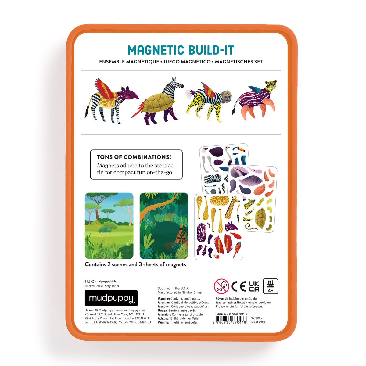 Wild Mix-Up Magnetic Build-It Play Set - image 2