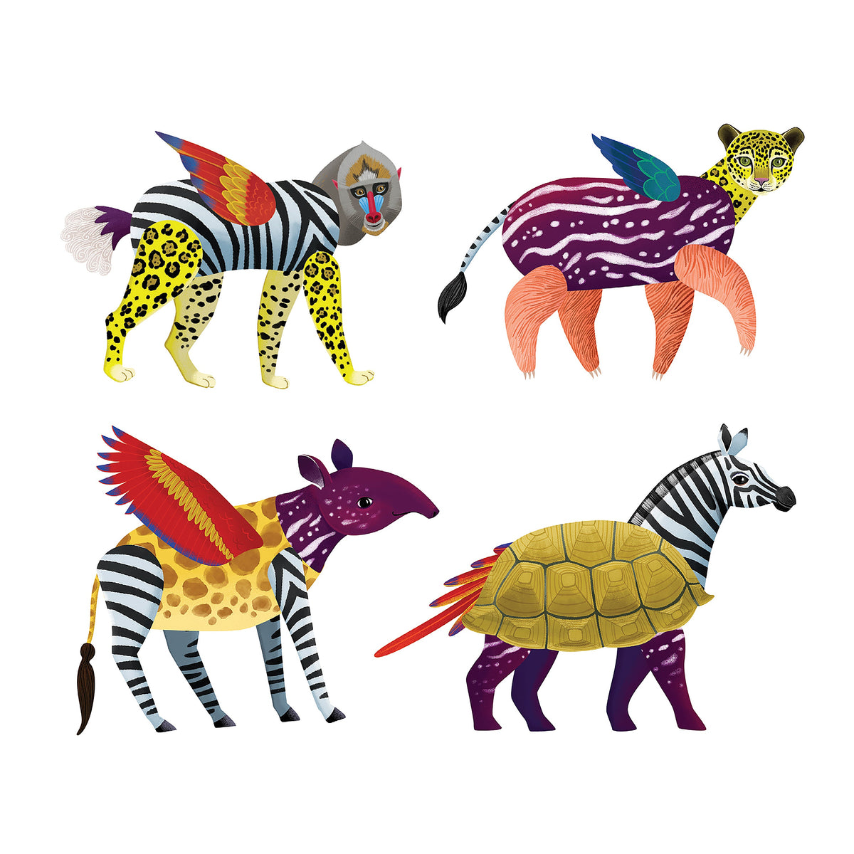 Wild Mix-Up Magnetic Build-It Play Set - image 3
