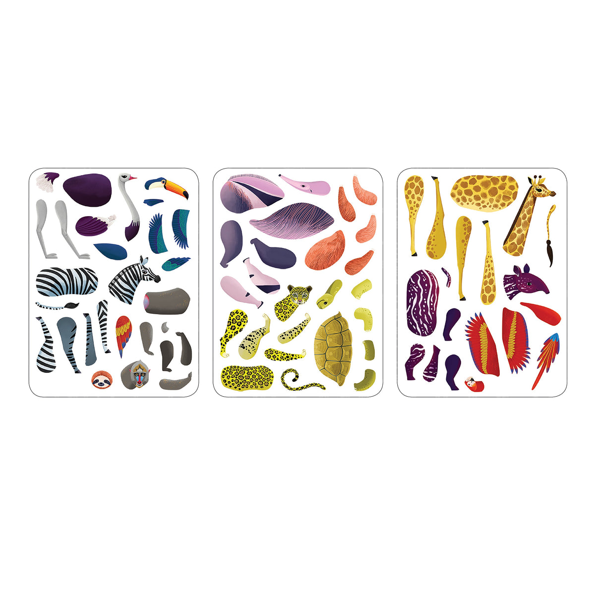 Wild Mix-Up Magnetic Build-It Play Set - image 5