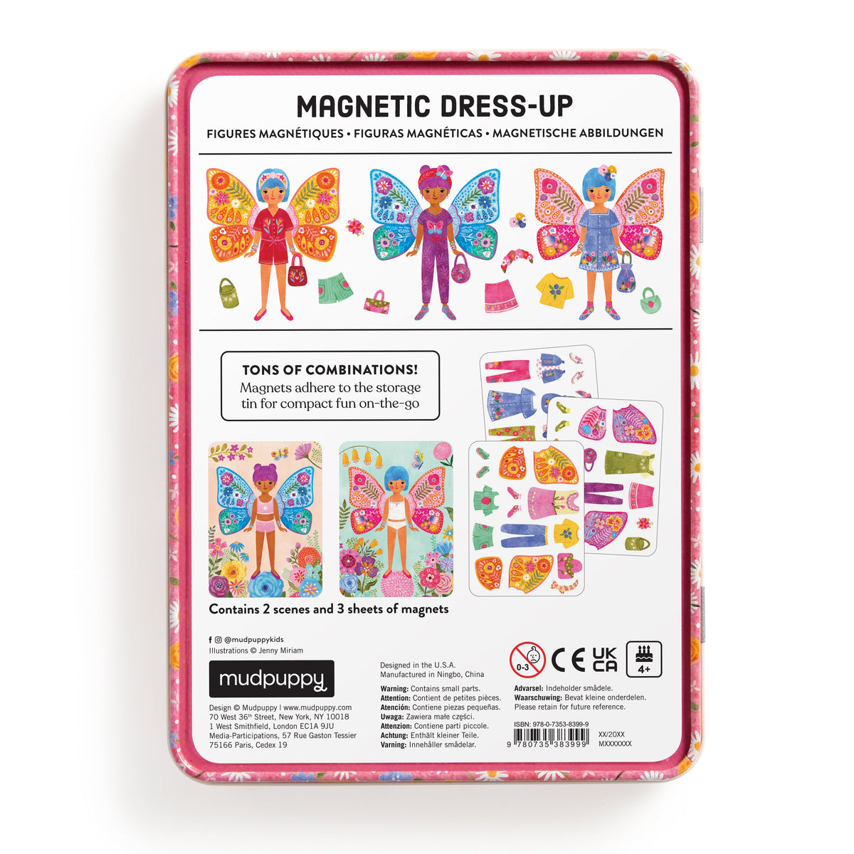 Butterfly Bliss Magnetic Dress-Up Play Set - image 3