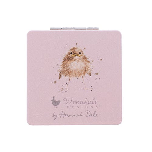 'Home Tweet Home' Wren Compact Mirror - Image 2