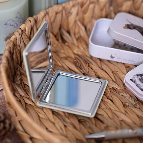 'Head Clover Heels' Rabbit Compact Mirror - Image 3