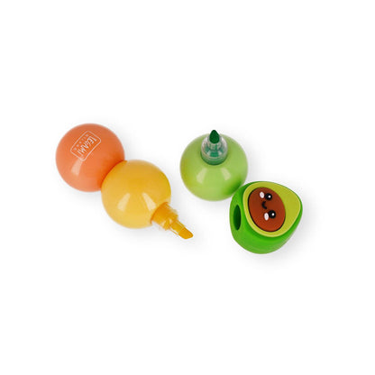 Legami Avocado 3-in-1 Highlighter - 3 is Better Than 1 - Image 2
