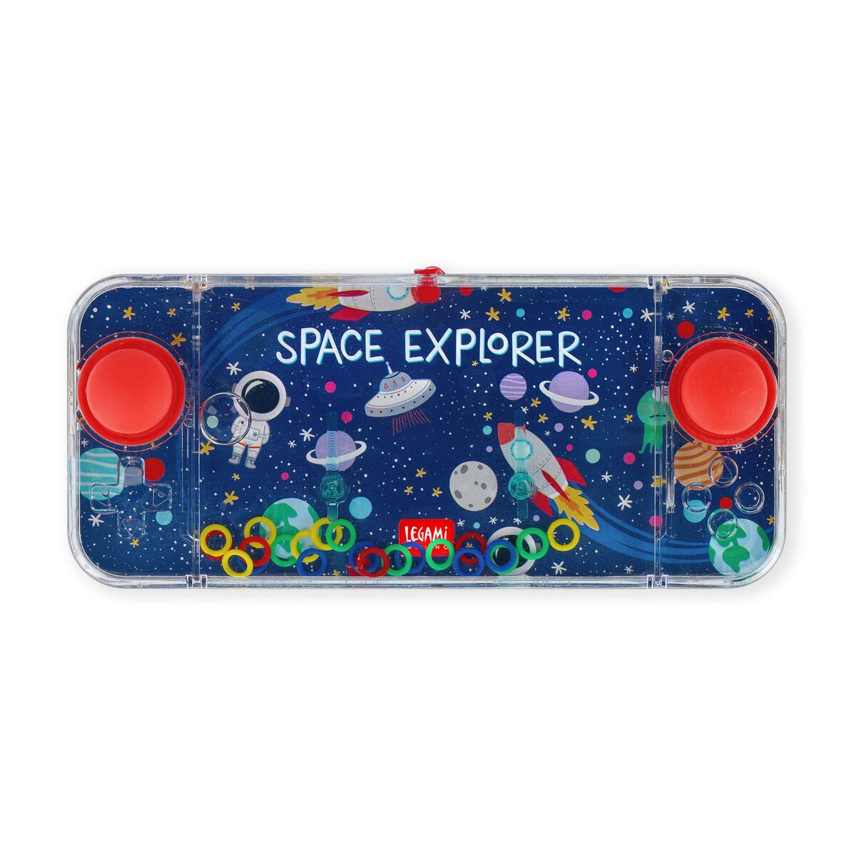 Legami Pocket-Sized Mini Water Game - Space  - Image 1