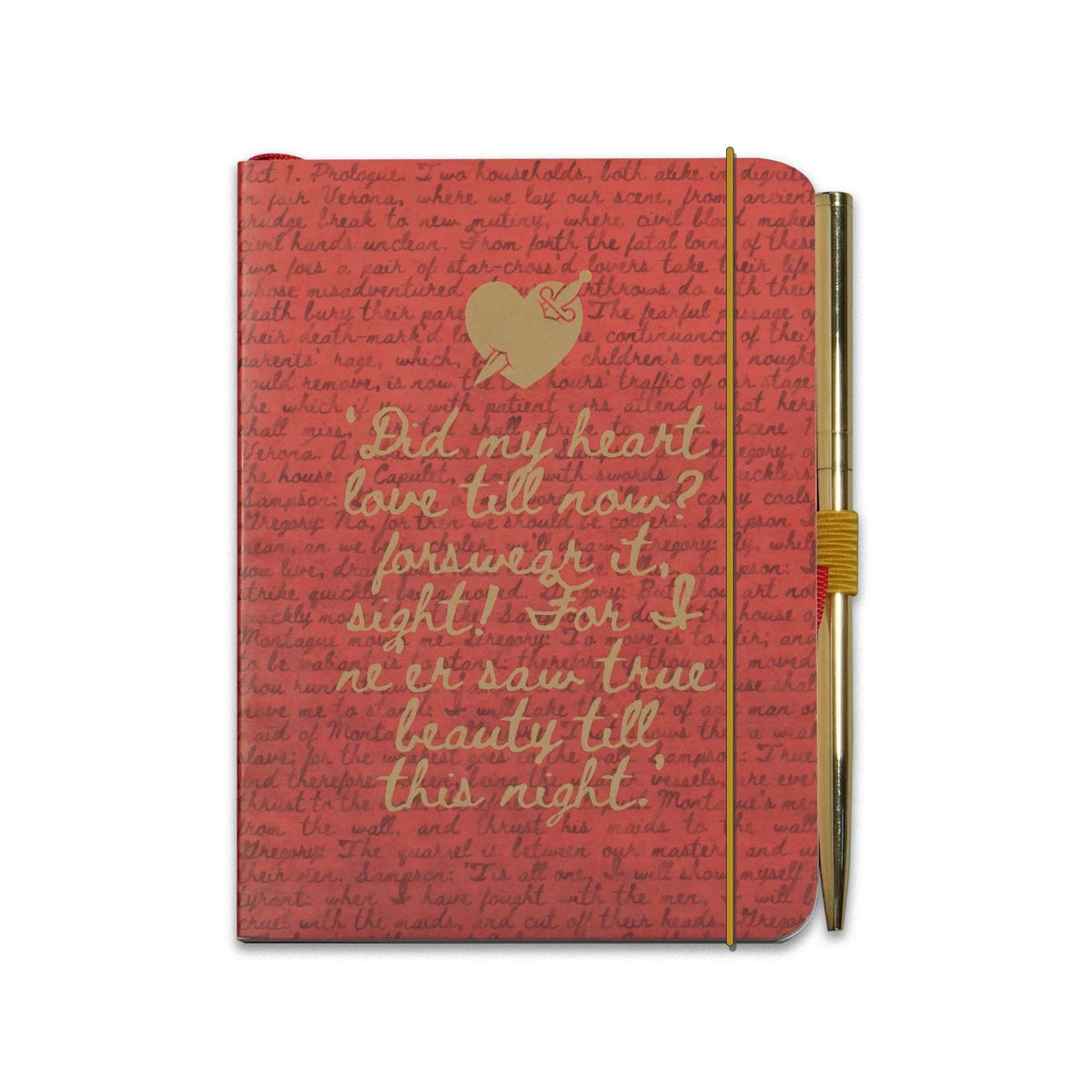 Shakespeare Romeo and Juliet A6 Notebook and Pen Set