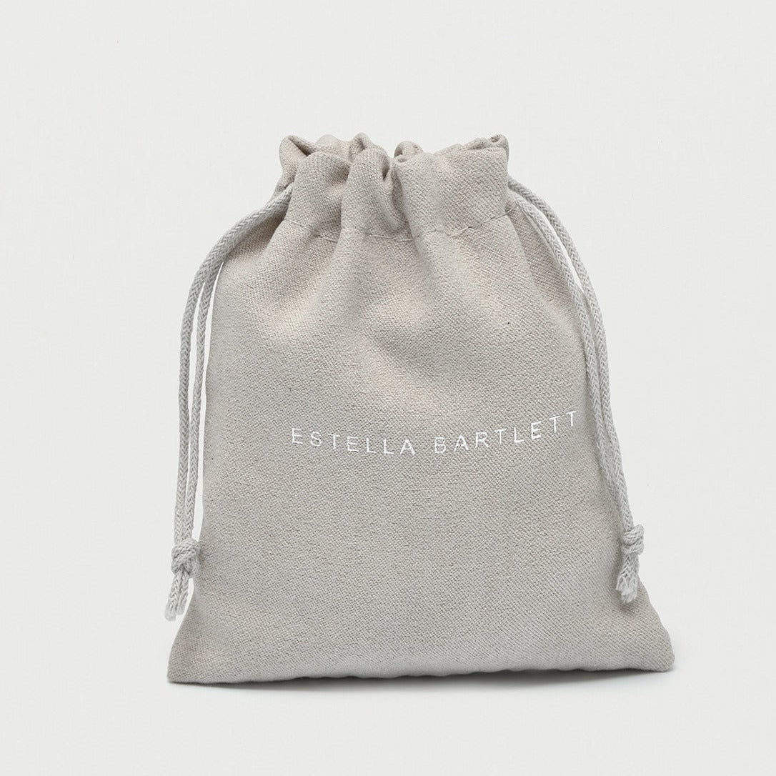 Estella Bartlett - Necklace | Rainbow CZ Coin Necklace | Gold Plated - Multi